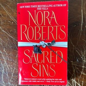 Nora Roberts 'Sacred Sins' Book